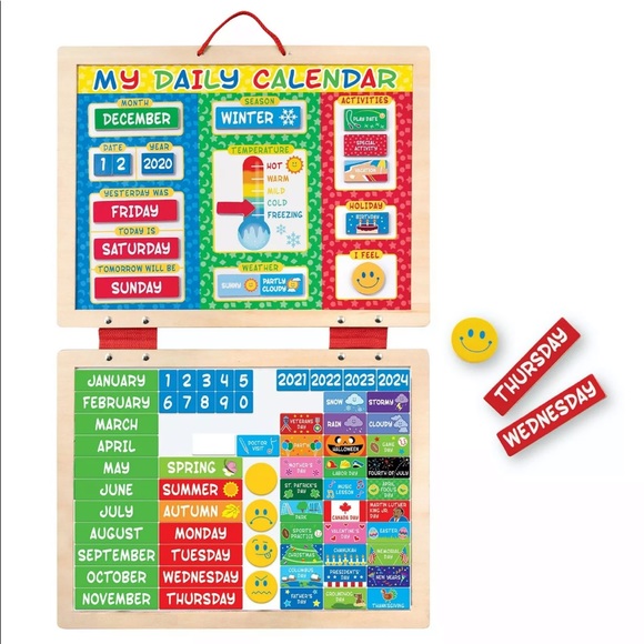 Melissa & Doug Other - New Melissa & Doug my magnetic Daily Calendar